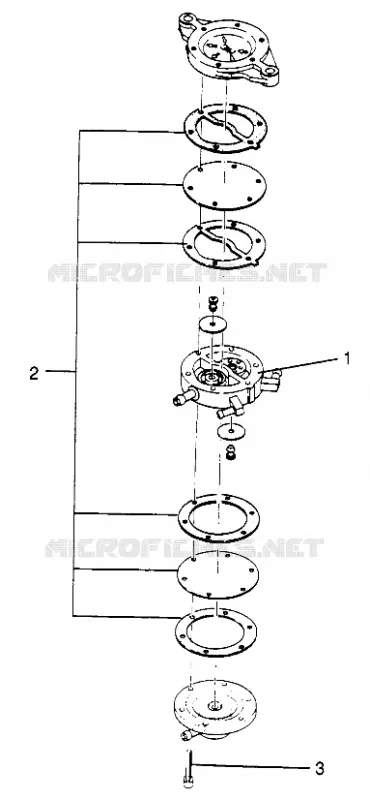 FUEL PUMP 440 XCR SP 0961760 (4931583158C012)