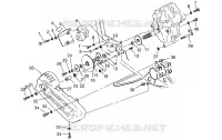 GEARCASE/BRAKE AND CHAIN COVER MOUNTING SPORTSMAN 4X4 W958040 (4930403040C004)