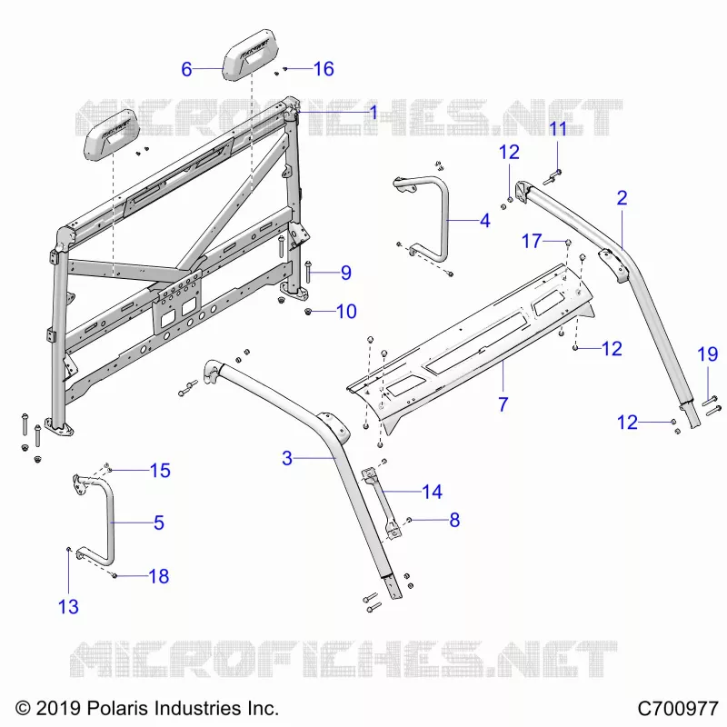 CHASSIS, CAB FRAME