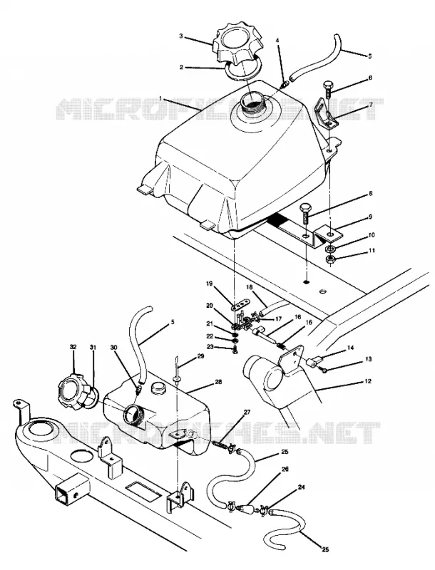 FUEL TANK ASSEMBLY (4914781478009A)