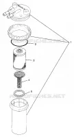 DRAIN HURRICANE B974473 AND INTL. HURRICANE I974473 (4941044104C008)