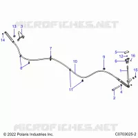 DRIVE TRAIN, FRONT GEARCASE MOUNTING