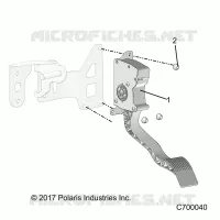ENGINE, THROTTLE PEDAL