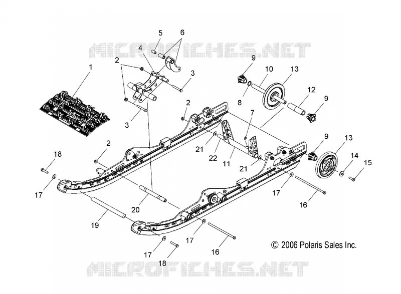 REAR SUSPENSION (IQ)(IQ DRAGON)