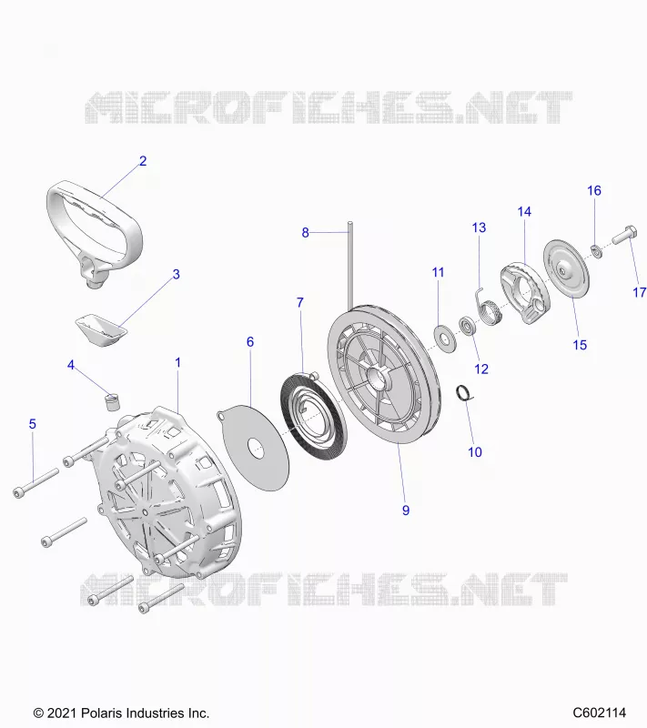 ENGINE, RECOIL STARTER