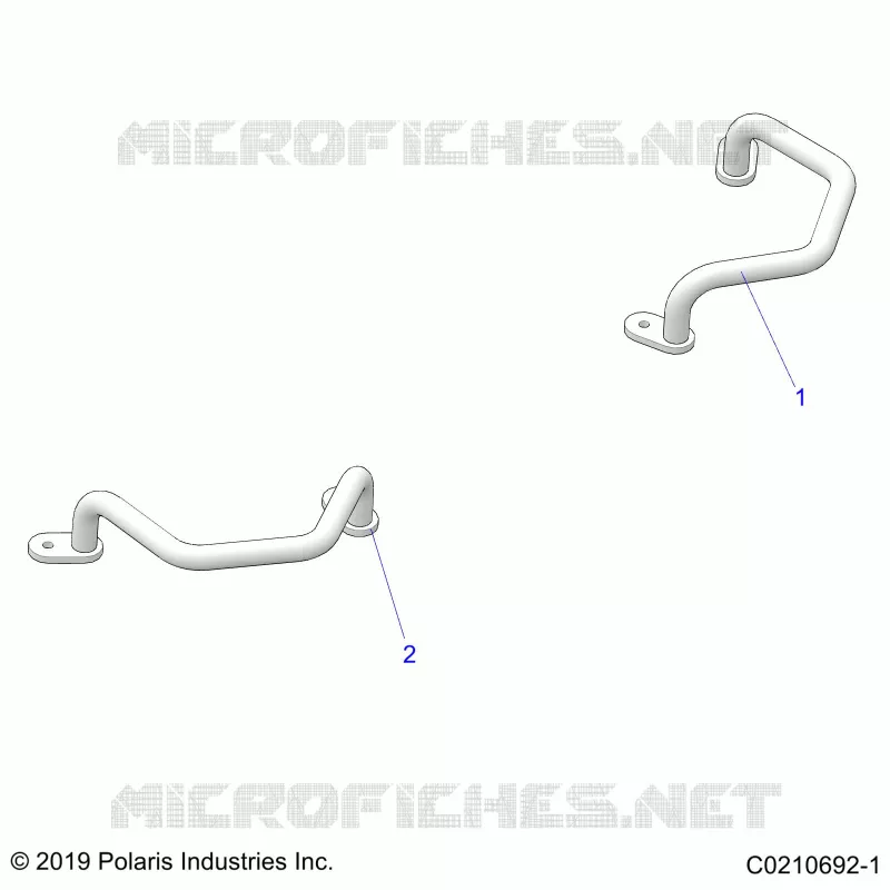 REAR BODYWORK HANDGRIP
