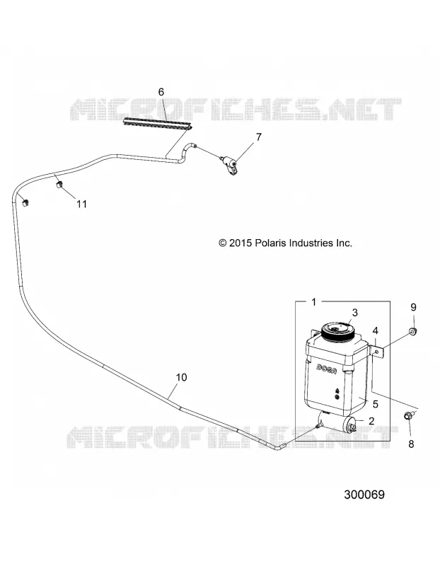BODY, WINDSHIELD, WASHER, LH