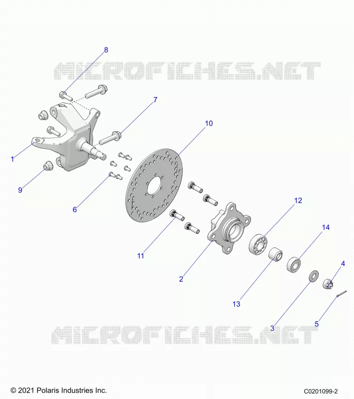 STEERING, FRONT HUB AND SPINDLE