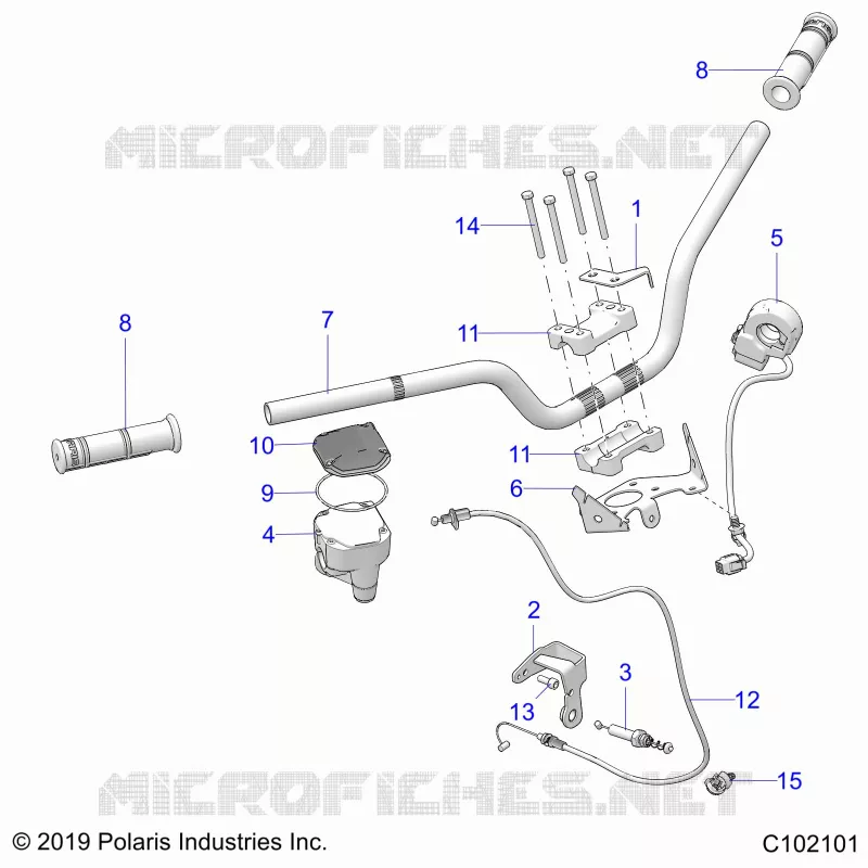 STEERING, HANDLEBARS