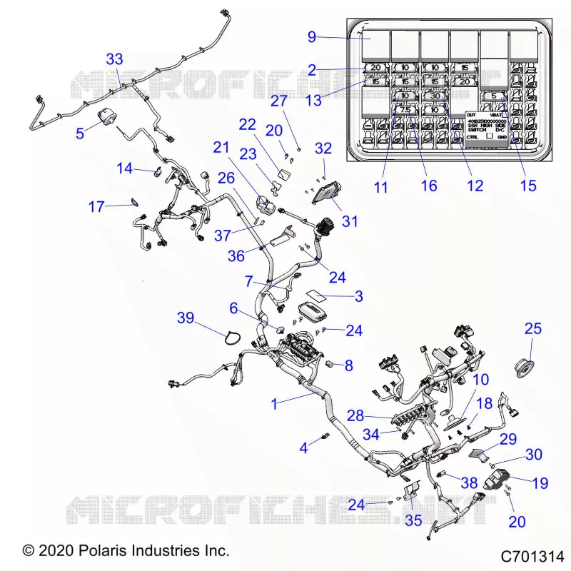 ELECTRICAL, WIRE HARNESS