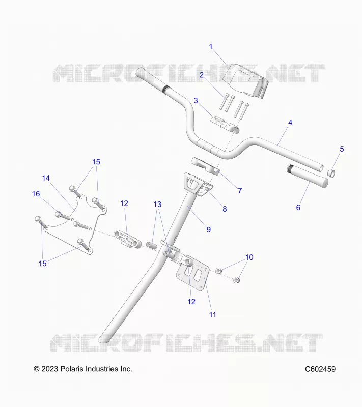 STEERING, H-BAR, STEERING POST, GRIPS