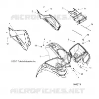 BODY, FRONT CAB & SIDE PANELS