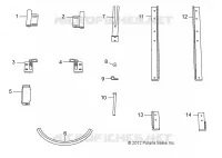 BODY, OPTIONS, 2 PASS HARD DOOR REPLACEMENT HARDWARE