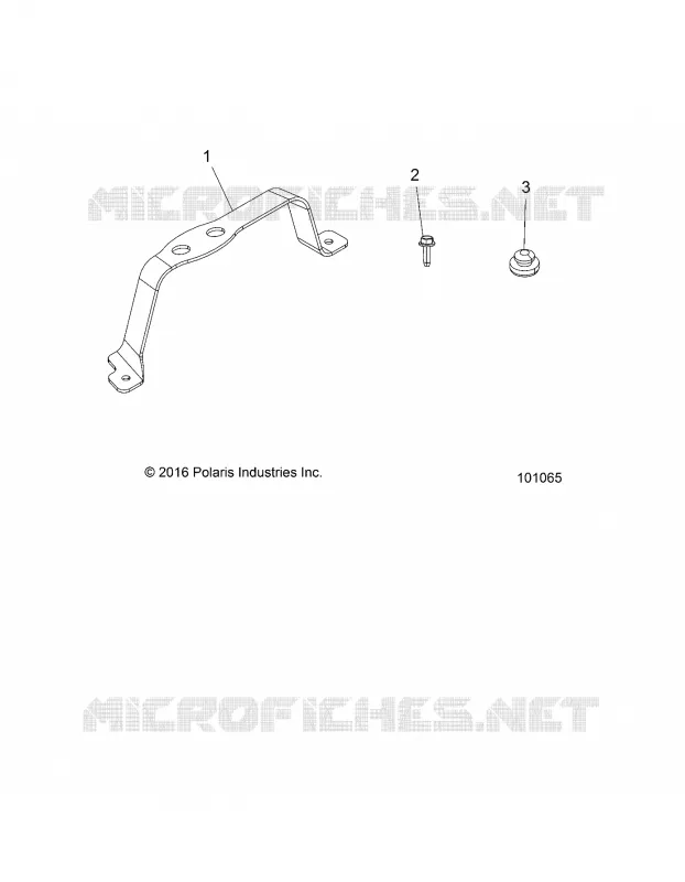 ENGINE, AIR INTAKE SYSTEM SUPPORT BRACKET