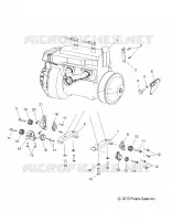 ENGINE, MOUNTING -S19CEF5BSL (49SNOWENGINEMOUNT14550)