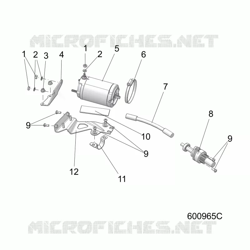 STARTER MOTOR