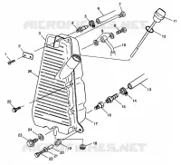 OIL TANK MAGNUM 2X4 W98AA42A (4945524552A012)