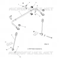 STABILIZER BAR, REAR