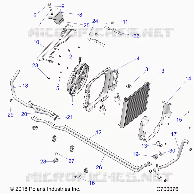 ENGINE, COOLING SYSTEM
