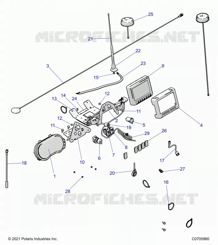 ELECTRICAL, DASH INSTRUMENTS AND CONTROLS, RIDE COMMAND