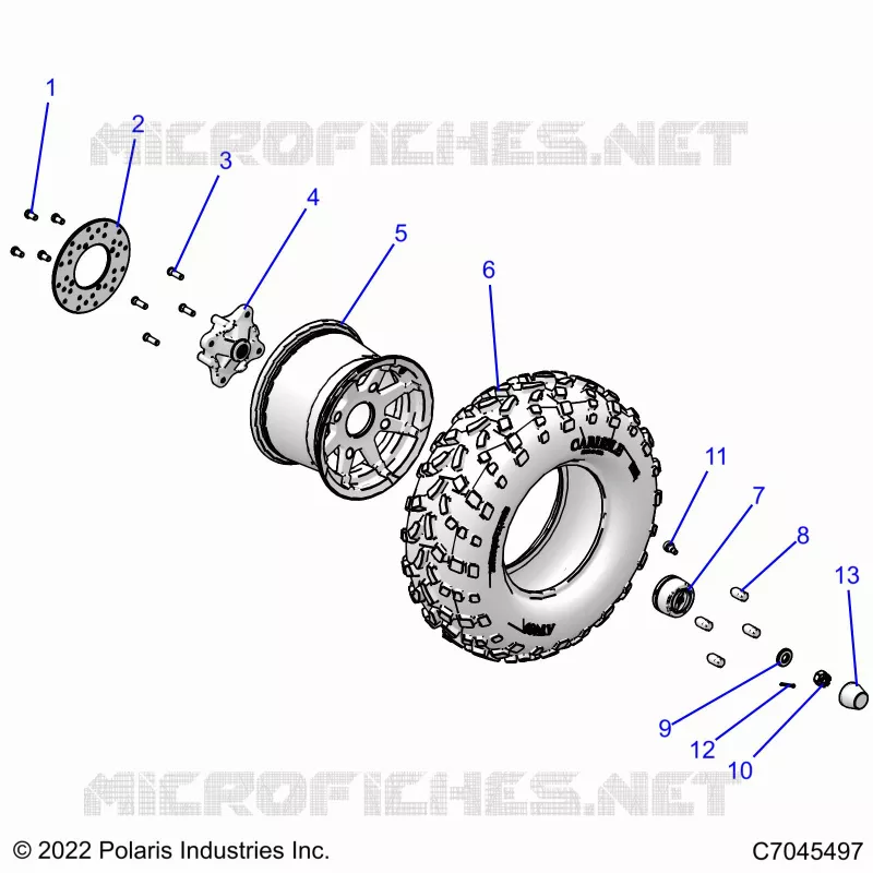 WHEELS, REAR