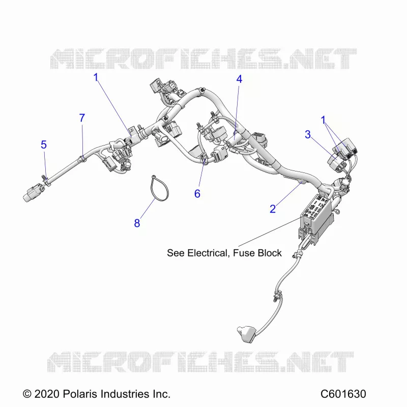 ELECTRICAL, WIRE HARNESS, MAIN
