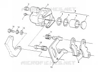 FRONT BRAKE 2X4 300 W947530 (4926742674B003)