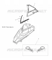 WINDSHIELD AND MIRRORS
