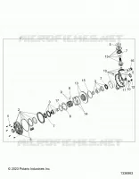 DRIVE TRAIN, FRONT GEARCASE INTERNALS
