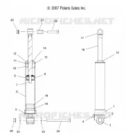 REAR TRACK SHOCK (7043366)