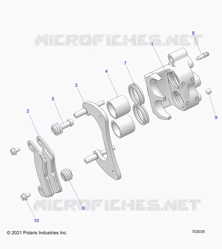 BRAKES, REAR CALIPER