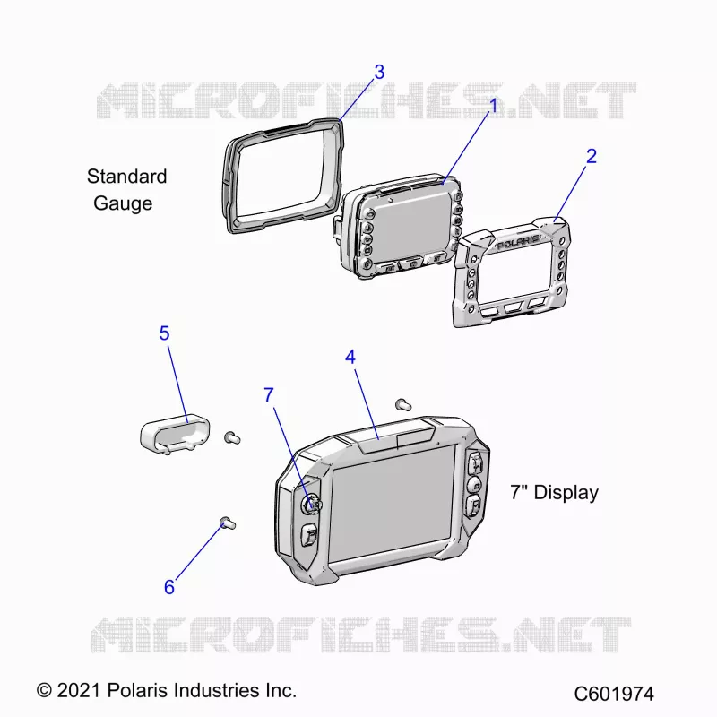ELECTRICAL, MULTI FUNCTION GAUGE