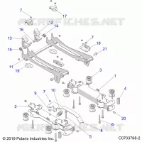 SEAT MOUNTING, DRIVER