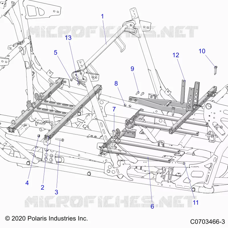 CHASSIS, SEAT AND CENTER CONSOLE MOUNTING