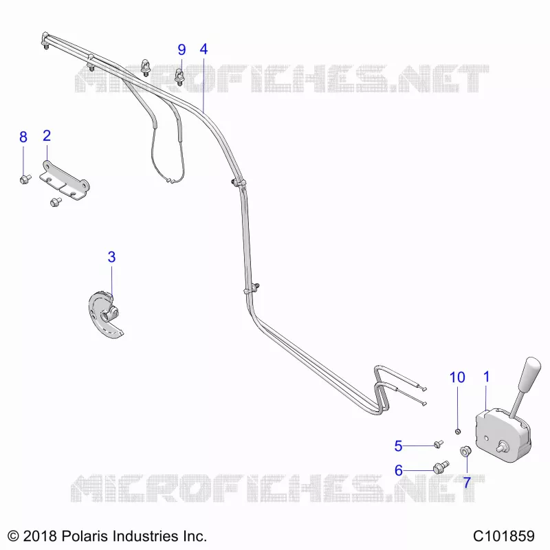 DRIVE TRAIN, SHIFT LEVER
