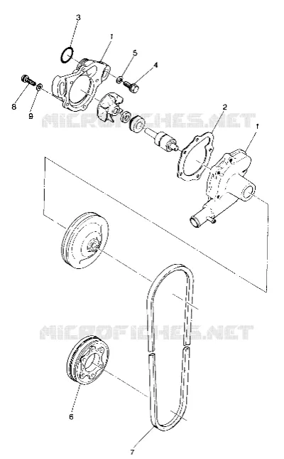 WATER PUMP (4917871787028A)