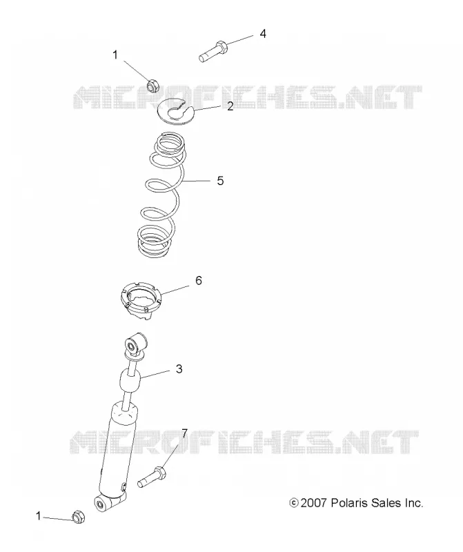REAR SUSPENSION SHOCK