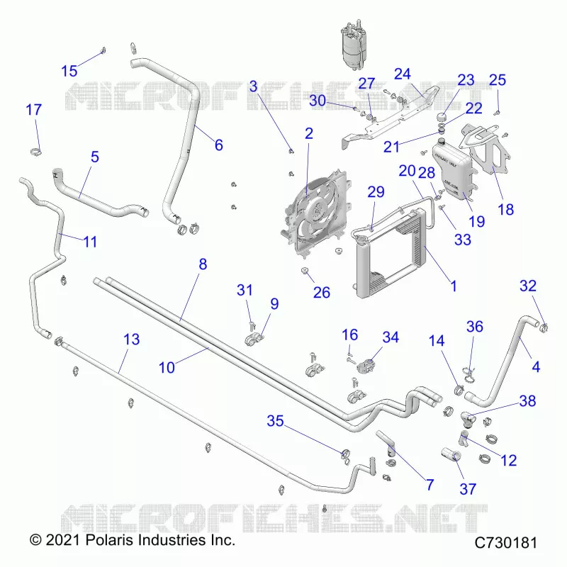 ENGINE, COOLING SYSTEM