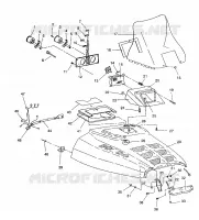 HOOD ASSEMBLY 440 / 0930760 AND 440 SKS / 0930560 (4922932293005A)