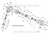 DRIVE TRAIN, FRONT GEARCASE INTERNALS