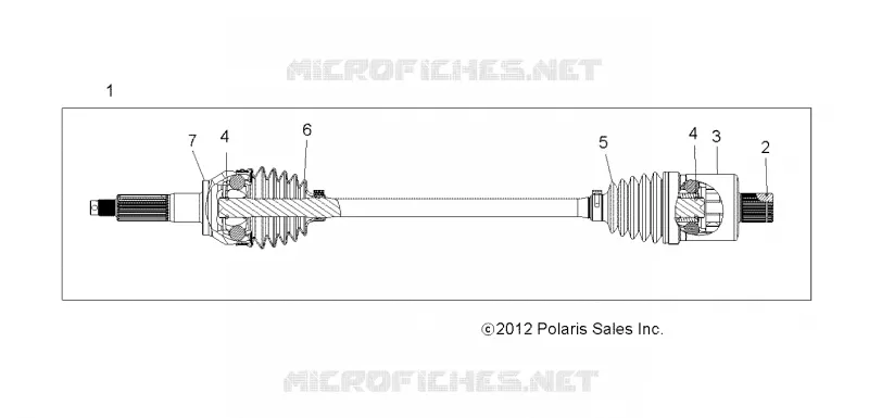 DRIVE TRAIN, REAR DRIVE SHAFT (TO 7/3/2017)