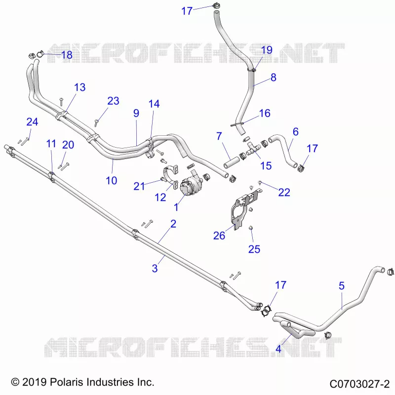 COOLING ROUTING, MANIFOLD