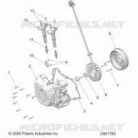 ELECTRICAL, IGNITION SYSTEM, W/STATOR COVER