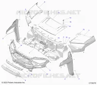HOOD AND FRONT FENDERS