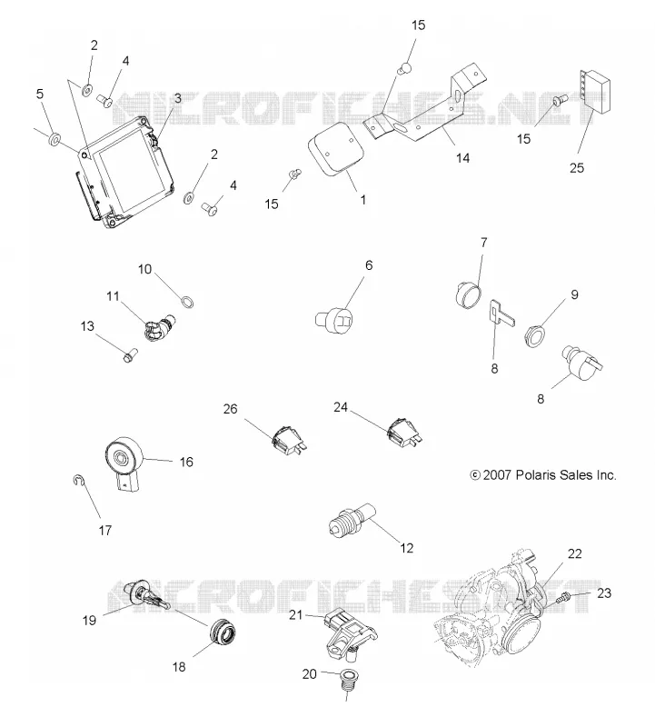 SWITCHES AND SENSORS AND ECM
