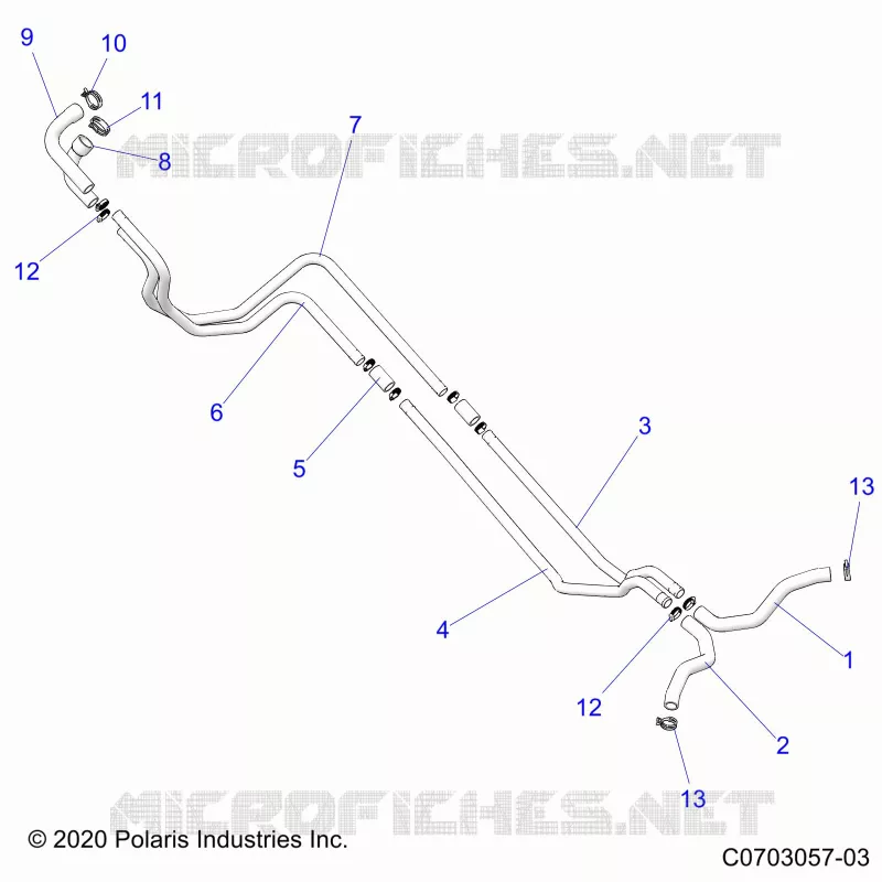 COOLING, HOSES AND RELATED
