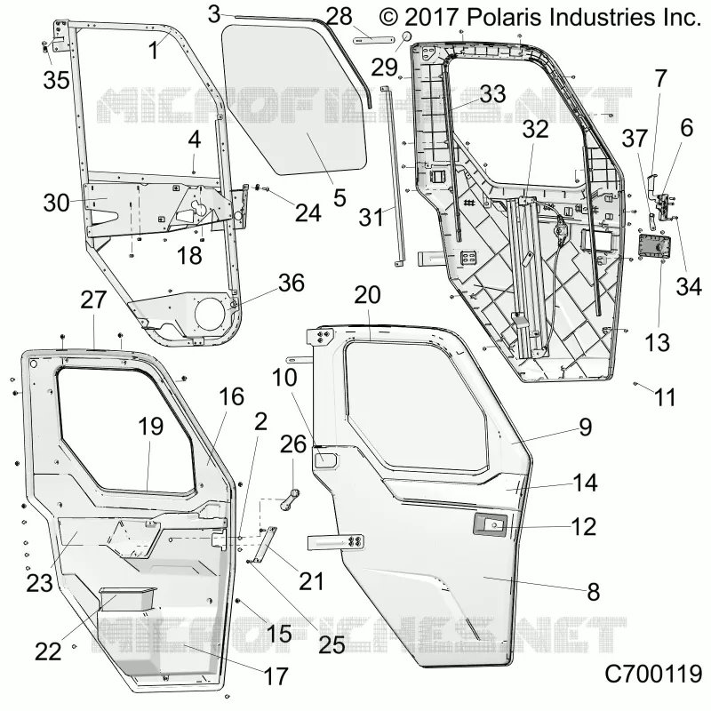 DOORS, FRONT, FULL