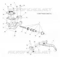 FRONT BRAKE LEVER AND MASTER CYLINDER