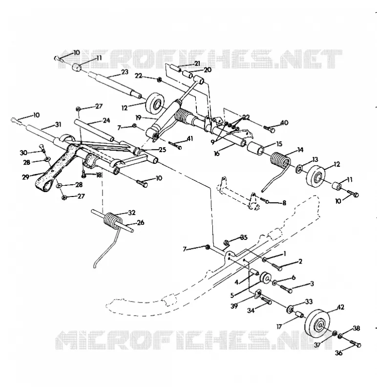 FRONT/REAR TORQUE ARM INDY LITE/STAR LITE (4921332133015A)