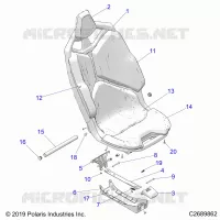 SEAT ASM.,FRONT